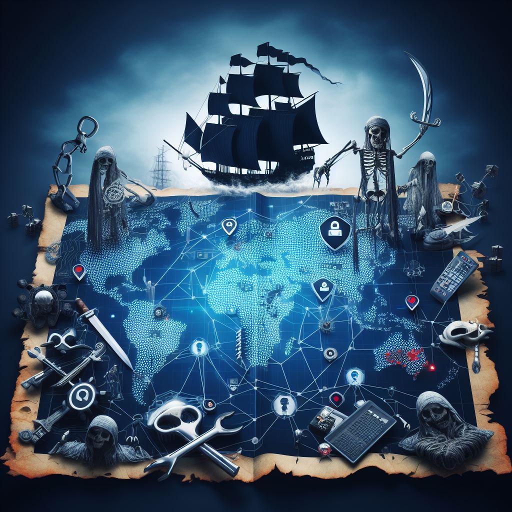 Cybersecurity Pirate's Map