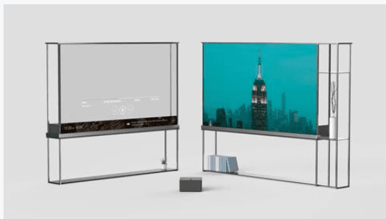 | ALCON DTS: Austin Best Managed IT Support Services LG 4K Transparent OLED TV