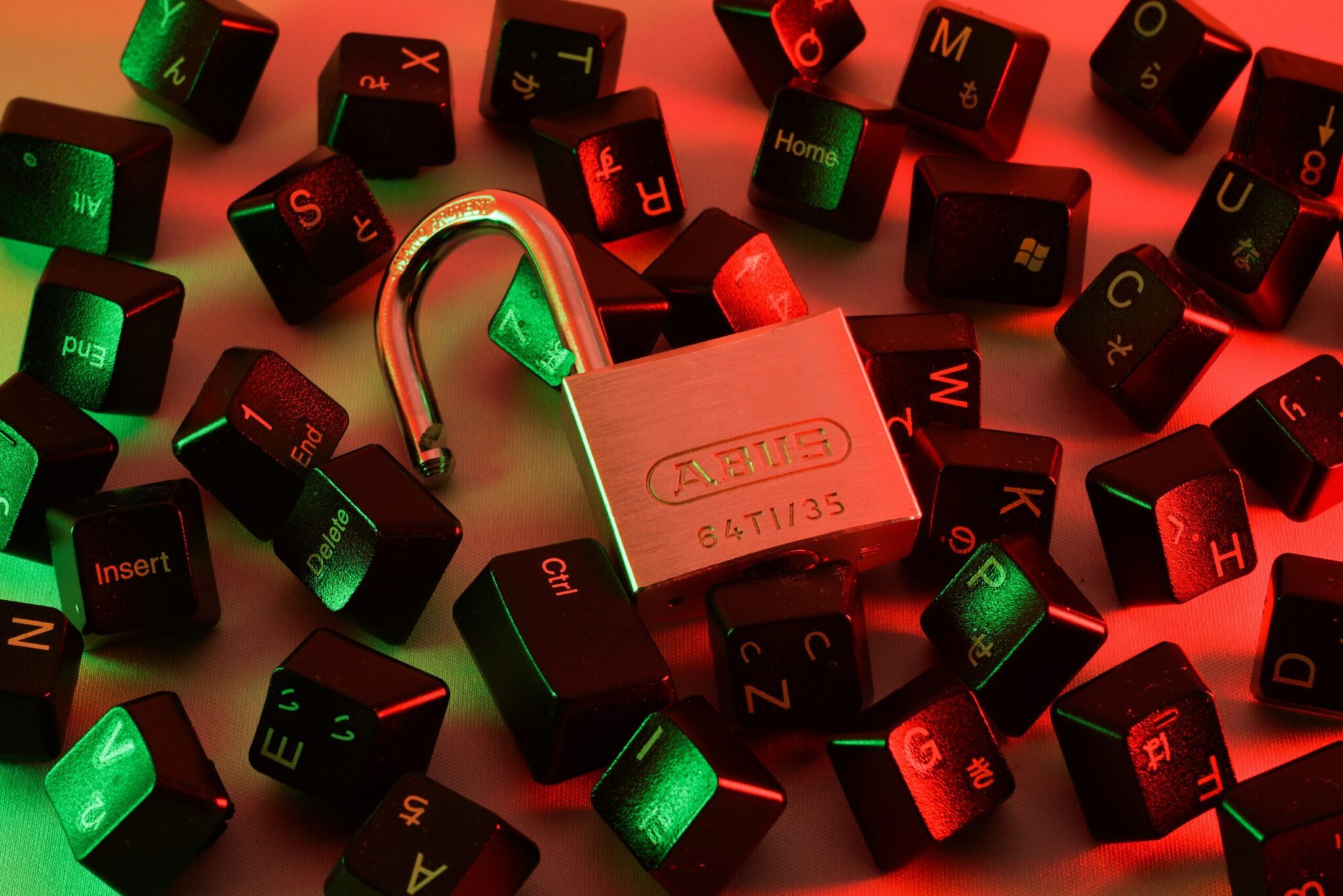10-Easy-Steps-to-Building-a-Culture-of-Cyber-Awareness--scaledjpg | ALCON DTS: Austin Best Managed IT Support Services red and black love lock